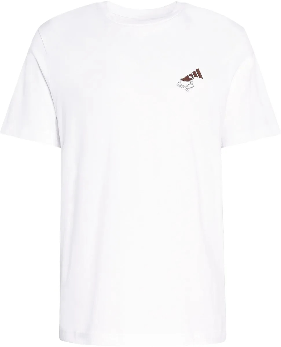 adidas Sportswear Café Cheesecake Graphic T-shirt M - Wit