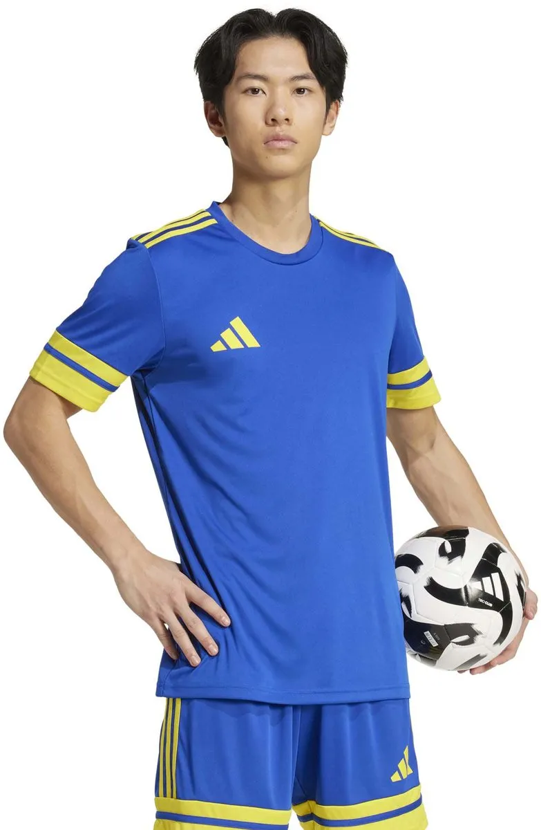 adidas Sport Squa25 Jsy M T-Shirt - S - Blauw