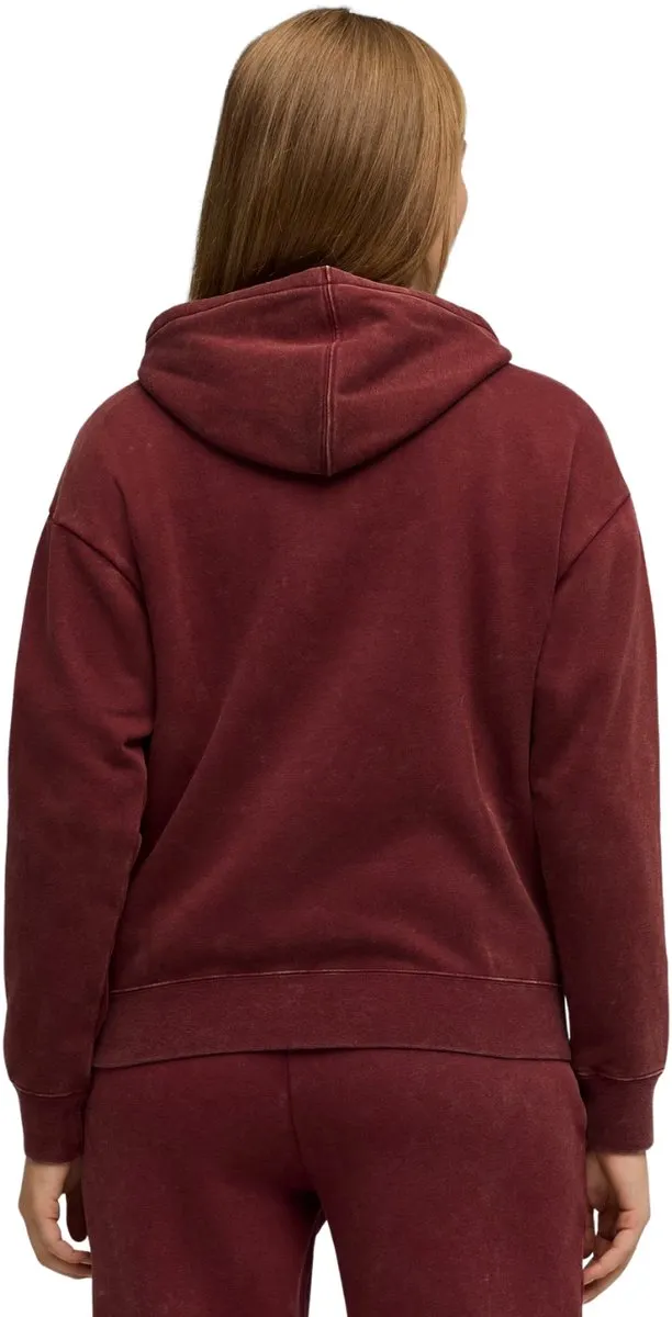PUMA Sweater Elevated Relaxed Wash Hoodie - Bordeauxrood 2XL