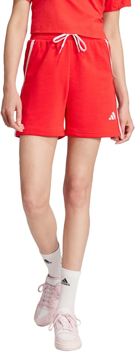 adidas Essentials Color Pop French Terry Short Dames - Rood L