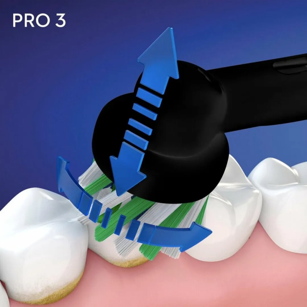 Oral-B Pro 3 3000 Elektrische Tandenborstel - Zwart