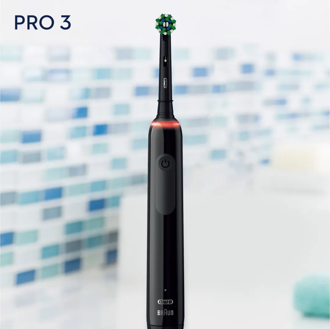 Oral-B Pro 3 3000 Elektrische Tandenborstel - Zwart