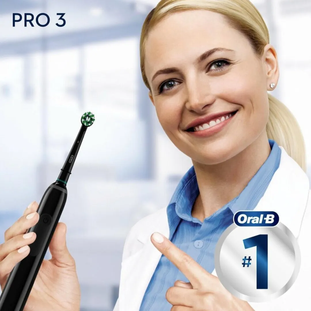 Oral-B Pro 3 3000 Elektrische Tandenborstel - Zwart