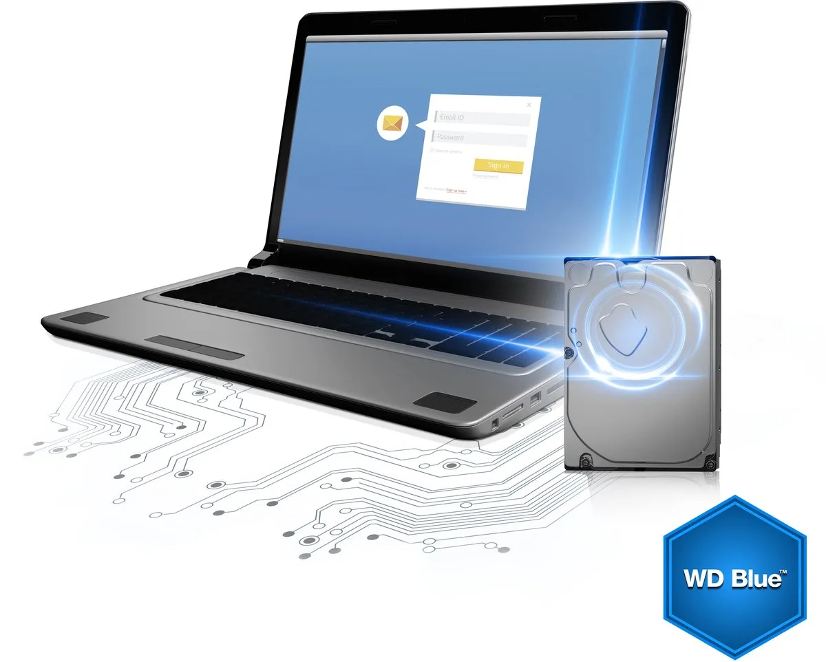 Western Digital WD Blue WD10EZEX Interne Harde Schijf 1TB