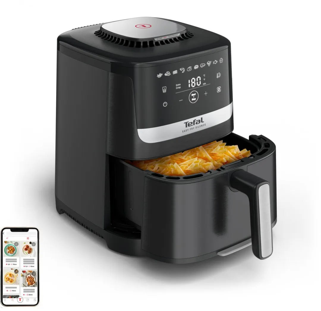 Tefal EY5528 Easy Fry Silence Deluxe Airfryer 5L