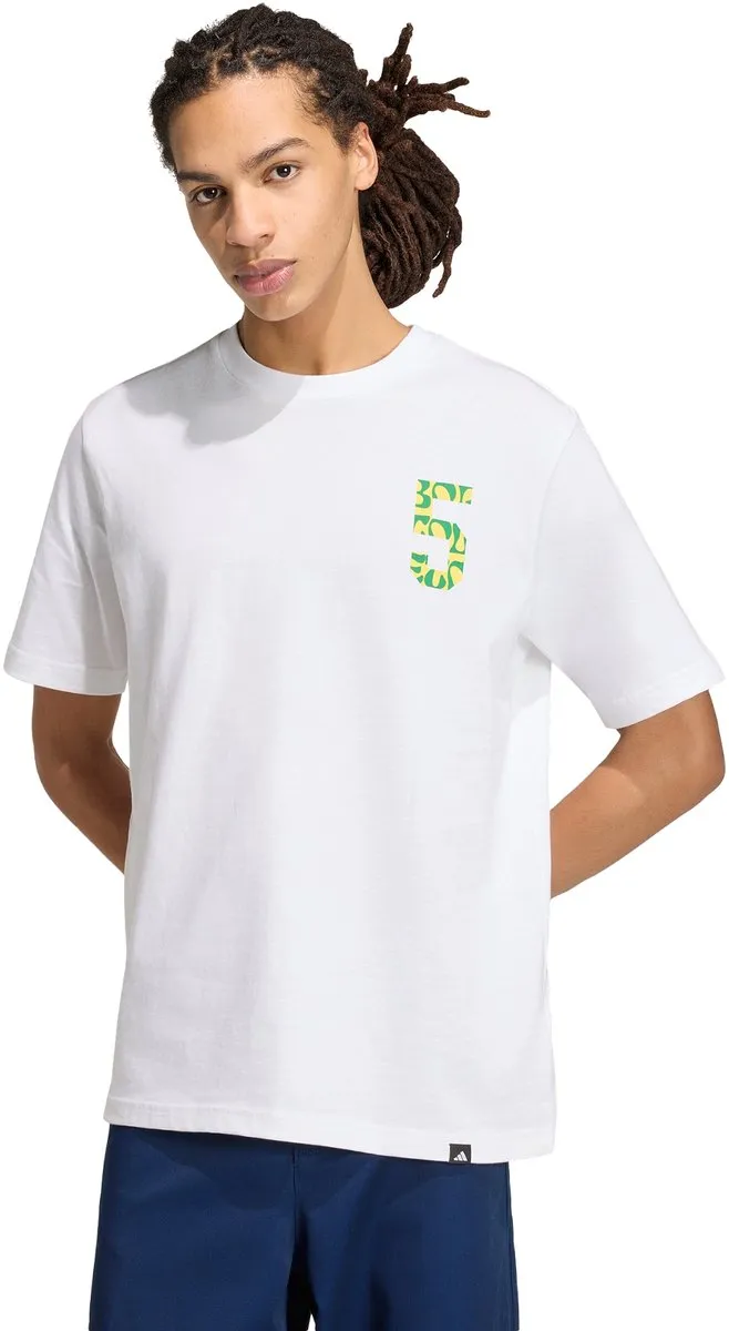 adidas Performance F1 Team Gabriel Bortoleto T-shirt KS9249 - Wit