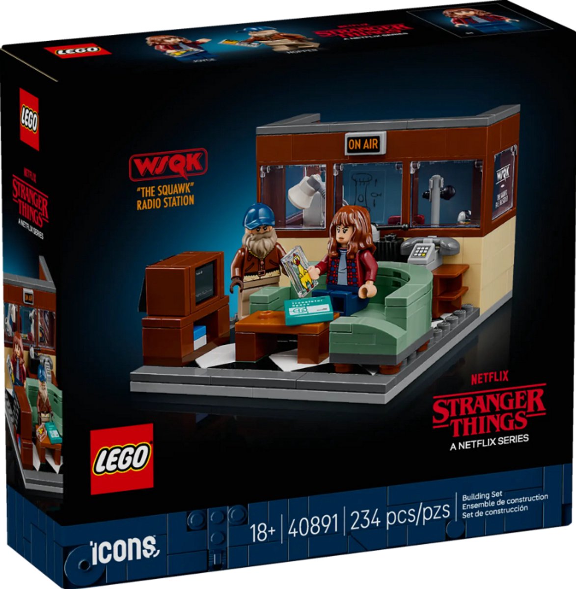 Lego 40891 - Stranger Things: WSQK radiostation (40891)