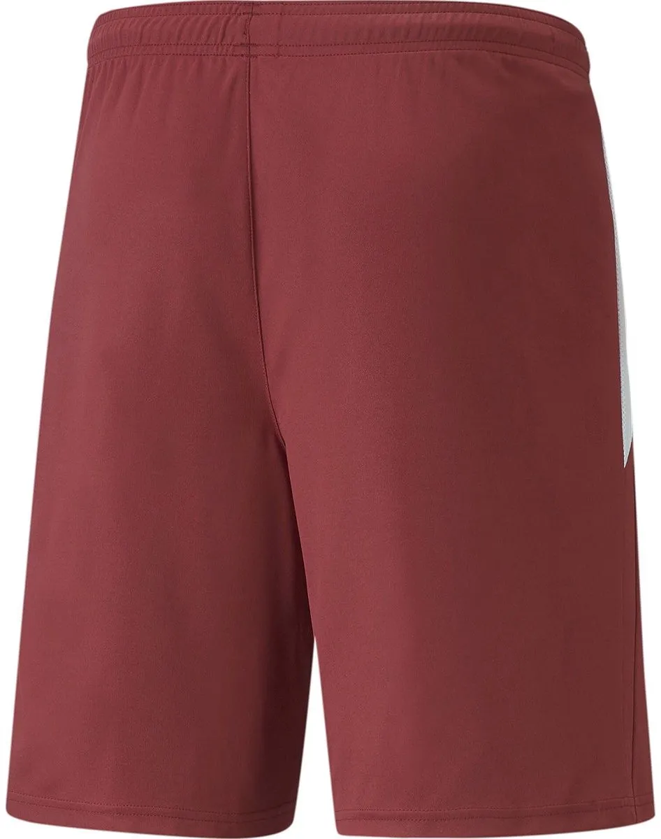 PUMA Teamliga Short Heren - L - Bordeaux