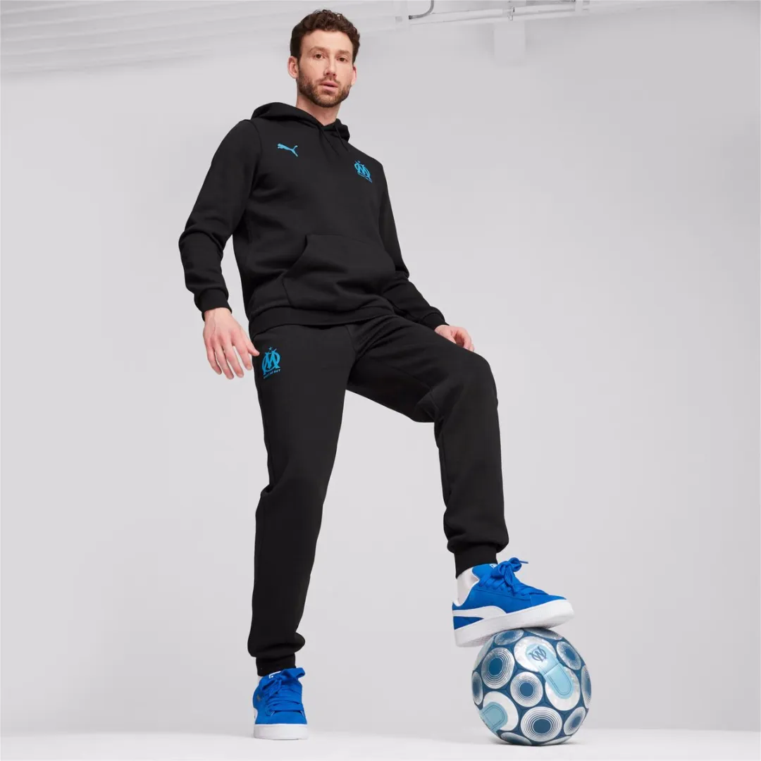 PUMA OM 2024/25 Broek 778380 - XS - Zwart/Azuurblauw
