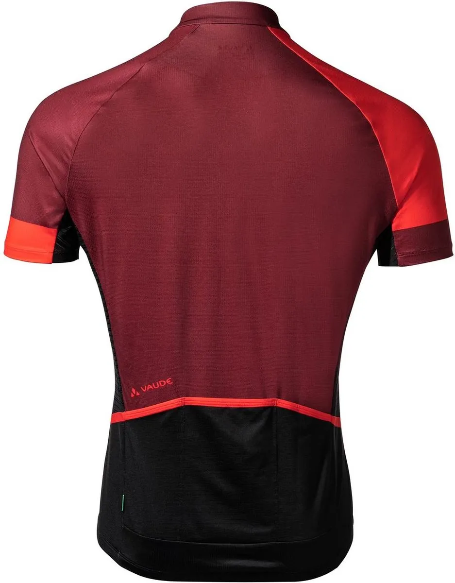 Vaude Posta FZ Tricot Fietsshirt M - Rood