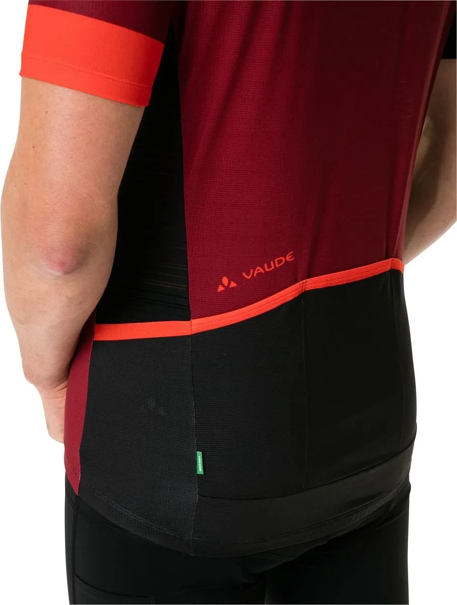 Vaude Posta FZ Tricot Fietsshirt M - Rood