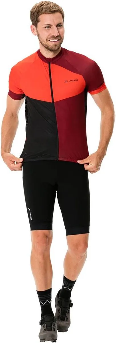 Vaude Posta FZ Tricot Fietsshirt M - Rood