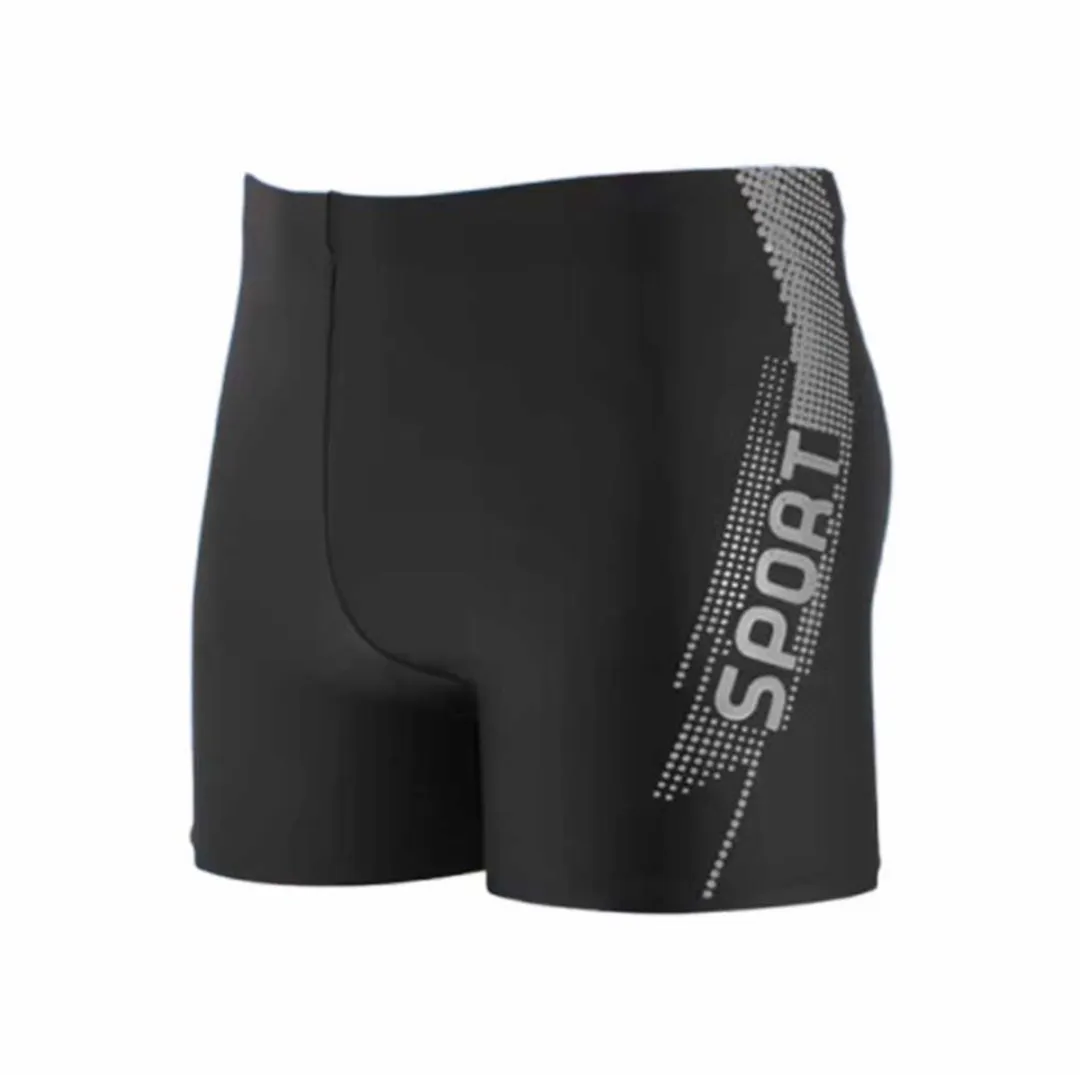 RedParrot Heren Sportzwembroek - Zwart - S