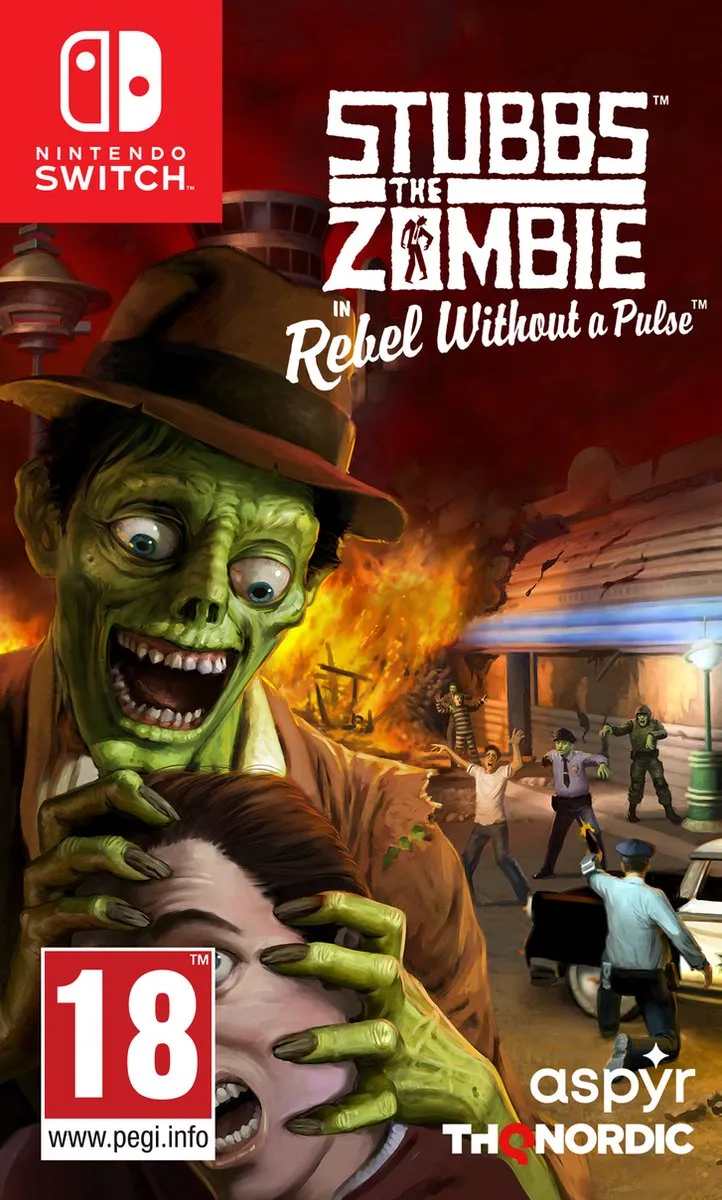 THQ Nordic Stubbs the Zombie Nintendo Switch - 2 Spelers Offline