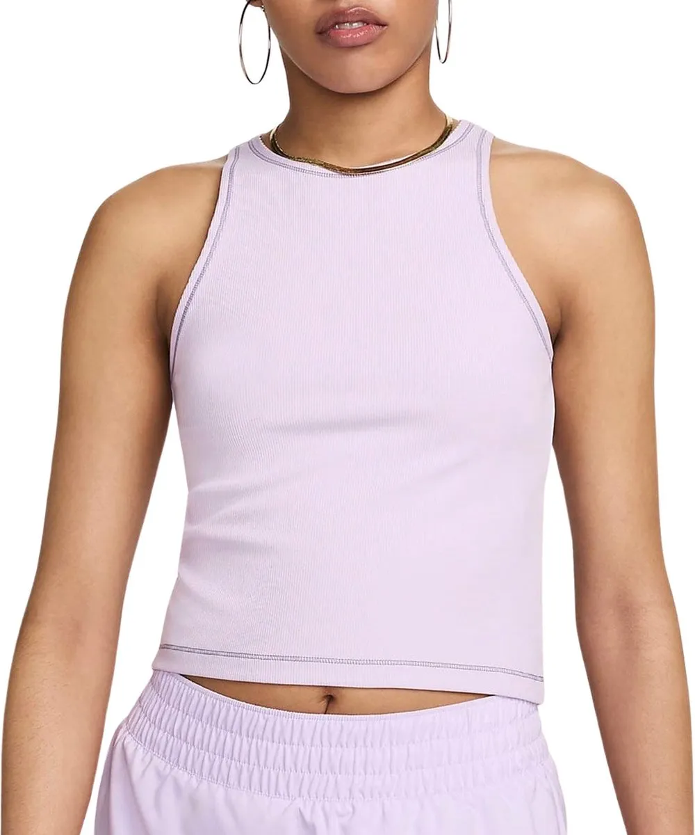 Nike One Fitted Dri-FIT Tanktop FN3077-361 - XL - Groen