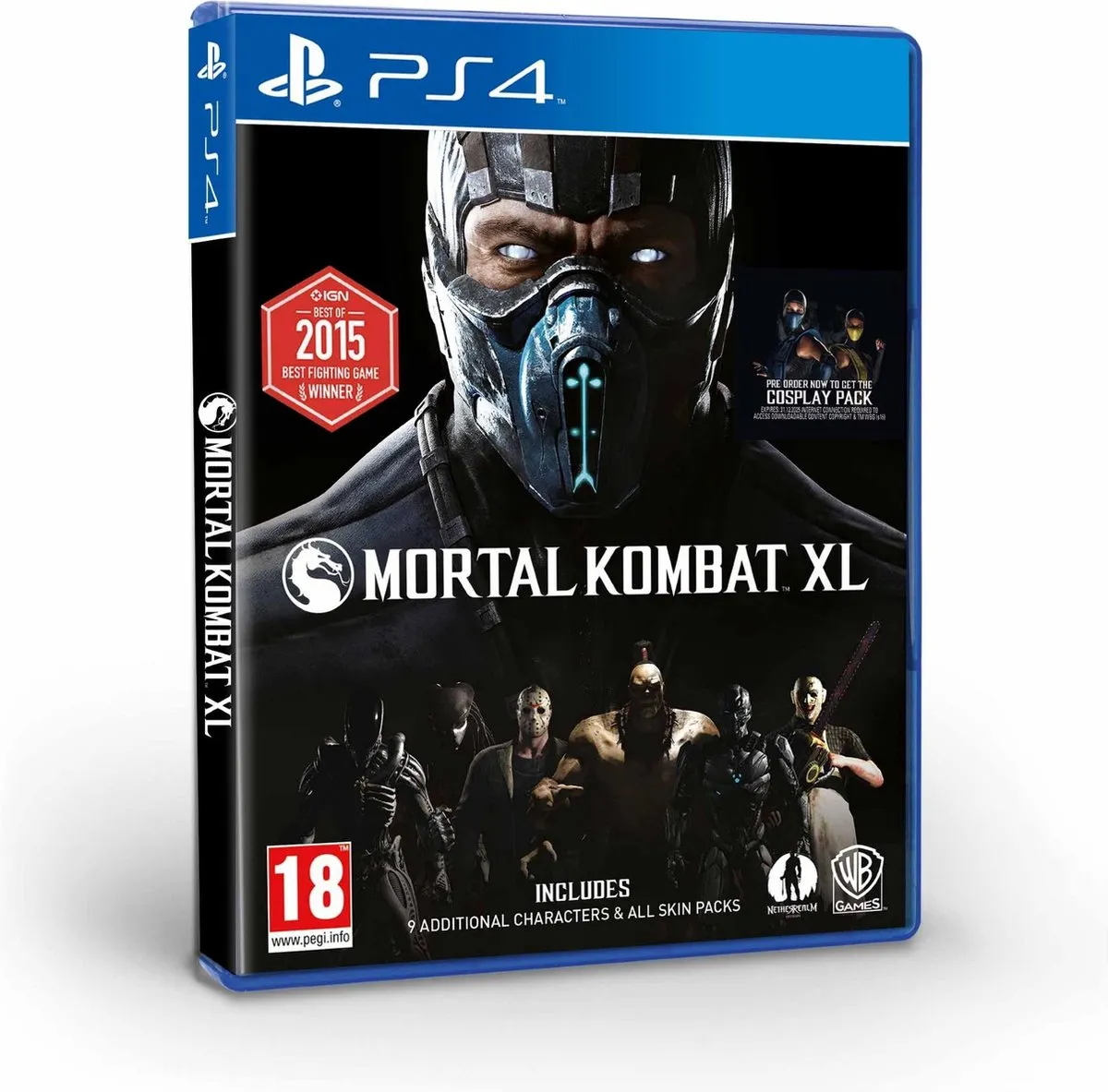 Warner Bros. Mortal Kombat XL PS4 - Disc & DLC Cosplay Pack - afbeelding 6 van 6