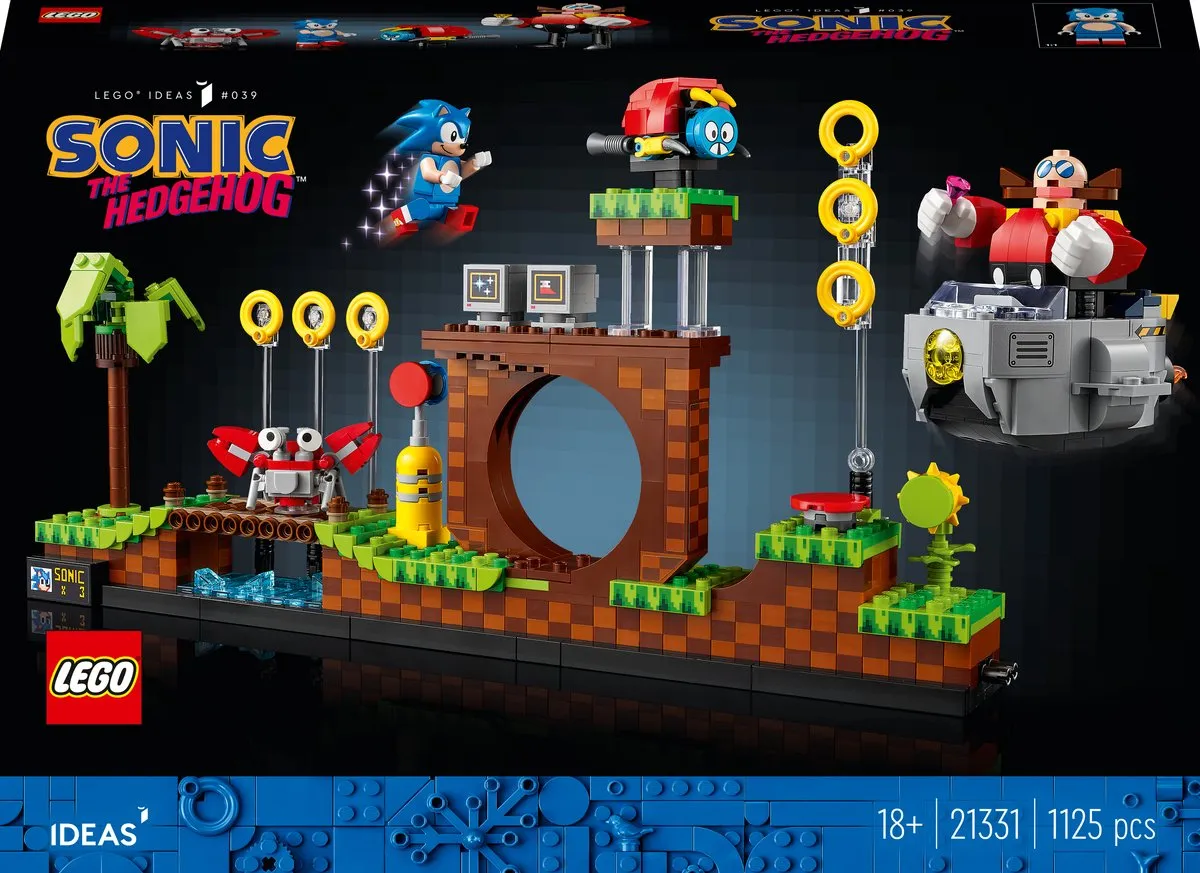LEGO Ideas Sonic Green Hill Zone 21331 - 1125 Stukken - Multikleur
