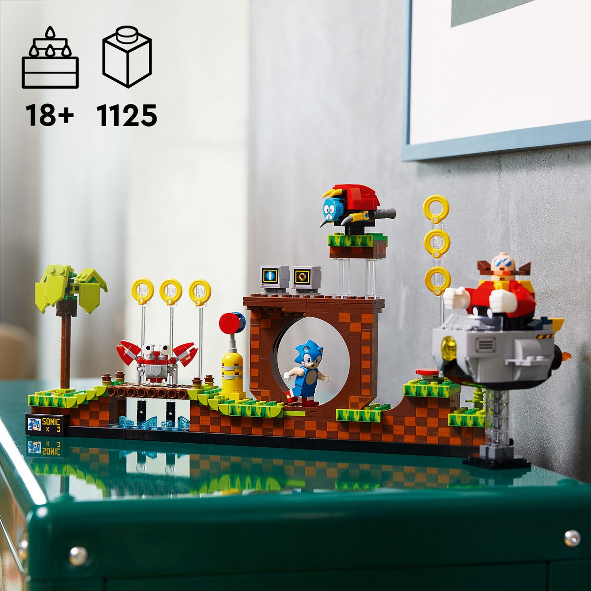 LEGO Ideas Sonic the Hedgehog - Green Hill Zone - 21331