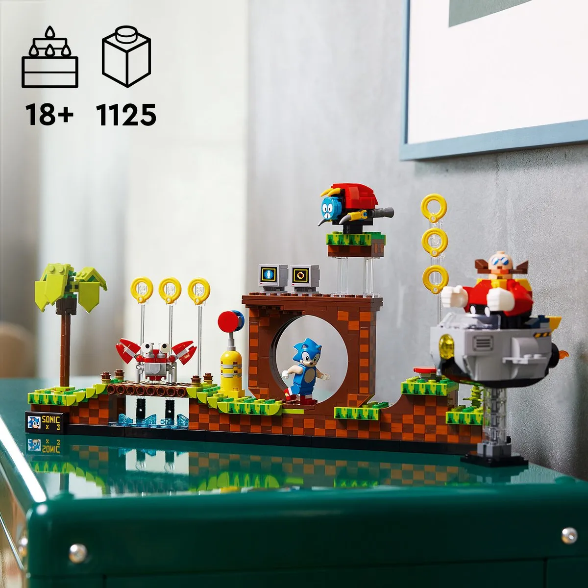 LEGO Ideas Sonic Green Hill Zone 21331 - 1125 Stukken - Multikleur