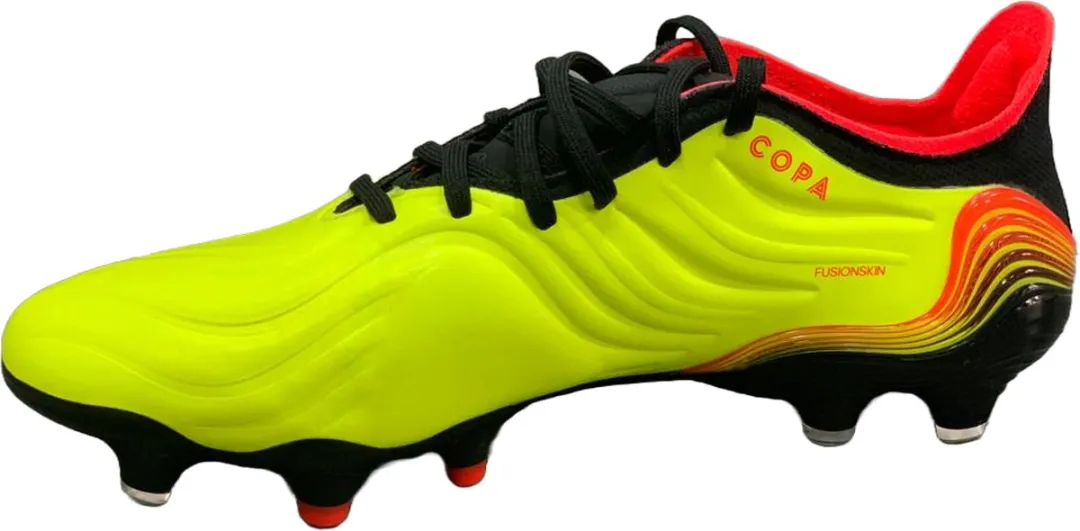 adidas Copa Sense.1 FG - Maat 42 2/3 - Geel/Zwart/Rood