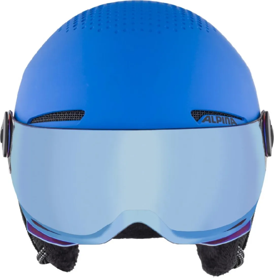 Alpina Zupo Visor Q-Lite Junior Skihelm - Blauw - Maat 51-55cm - afbeelding 5 van 6