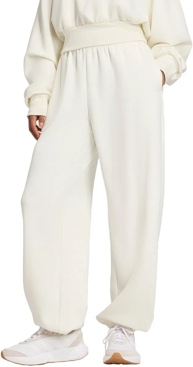 adidas Soft Lux Loose-Fit Trainingsbroek JV9896 - Wit - XL
