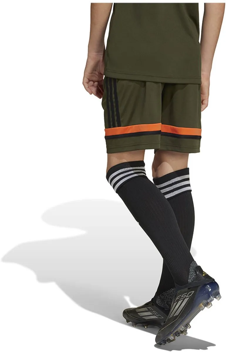 adidas Squadra 25 Korte Broek - 11-12 Years - Team Green/Wit
