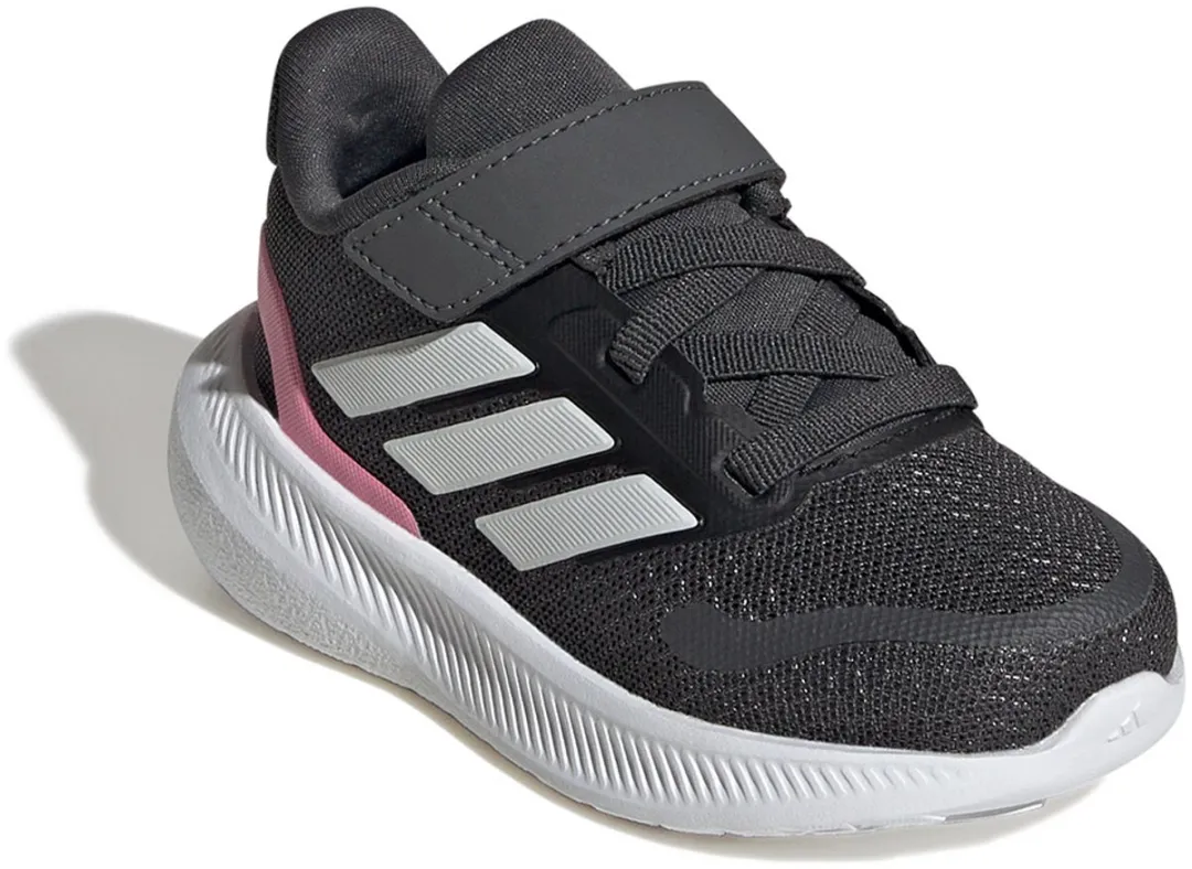 Adidas Runfalcon 5 Hardloopschoenen - Maat 23.5 - Grijs/Wit/Rosa
