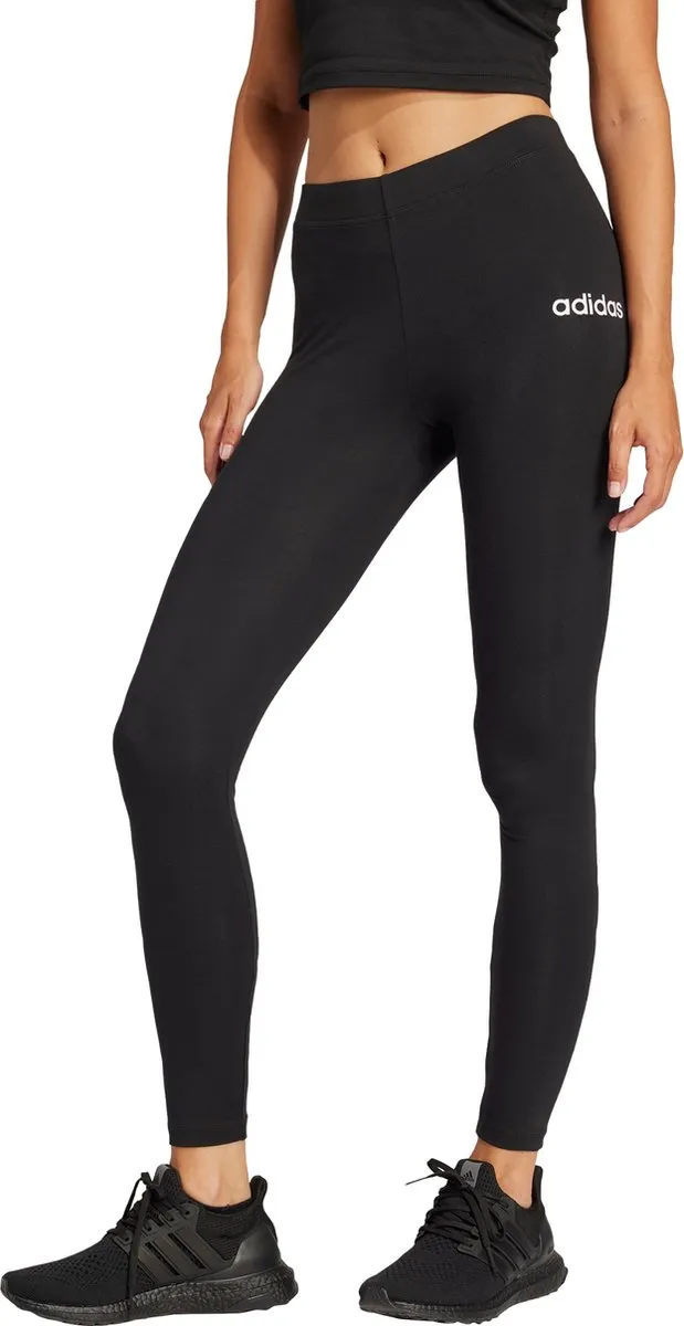 adidas Essentials Linear Legging Dames M - Zwart