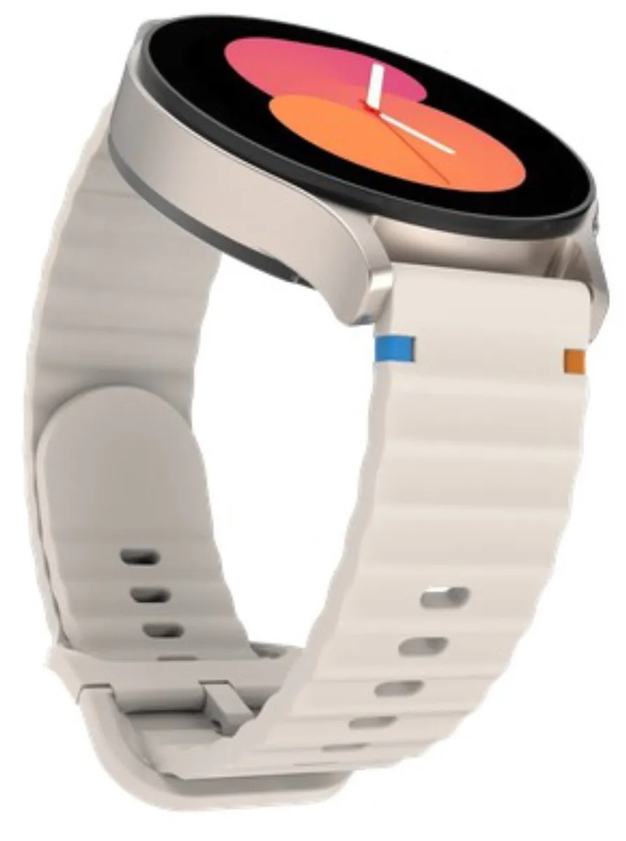 Just in Case ActiveFlex Horlogebandje Samsung Galaxy Watch - 20mm - Wit - afbeelding 6 van 6