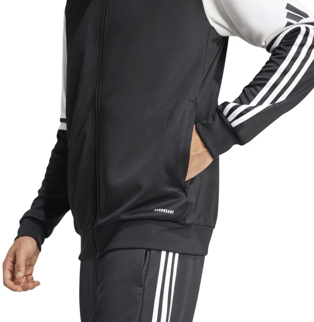 Adidas Squadra 25 Heren Trainingsjas - Maat L - Navy/Wit