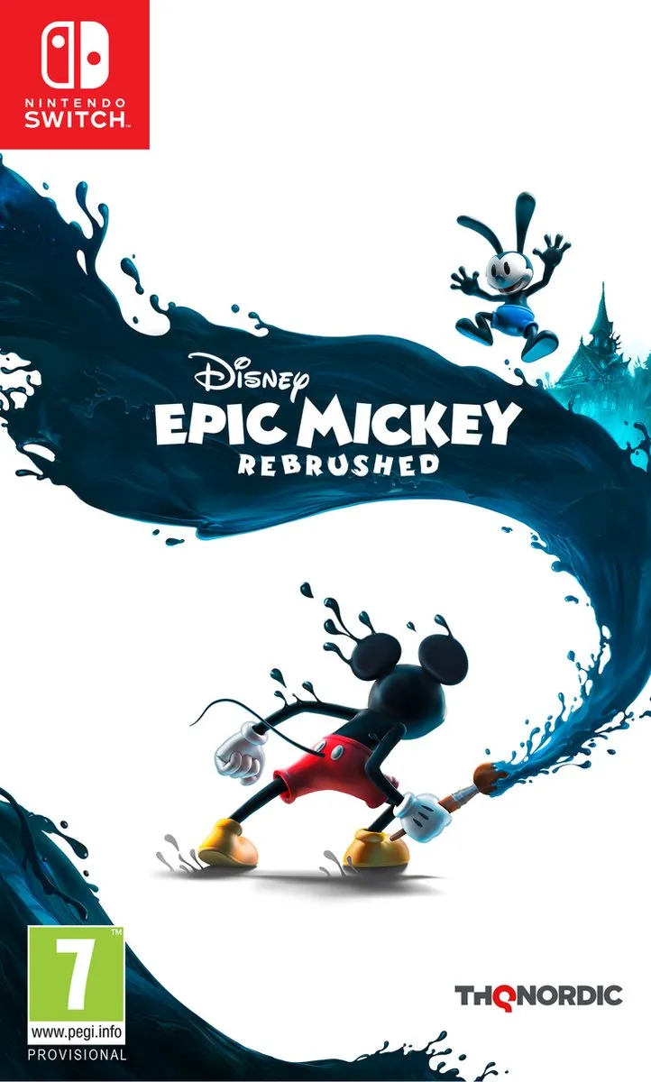 THQ Nordic Disney's Epic Mickey Rebrushed Nintendo Switch