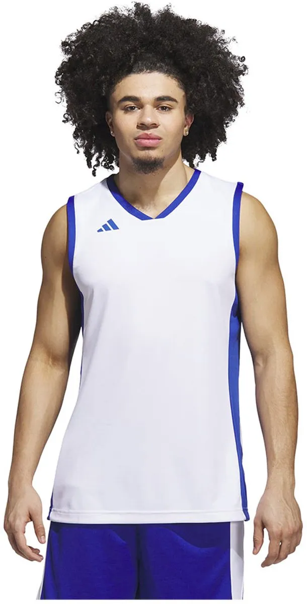 Adidas 3G Speed Reversible Mouwloos T-shirt Wit