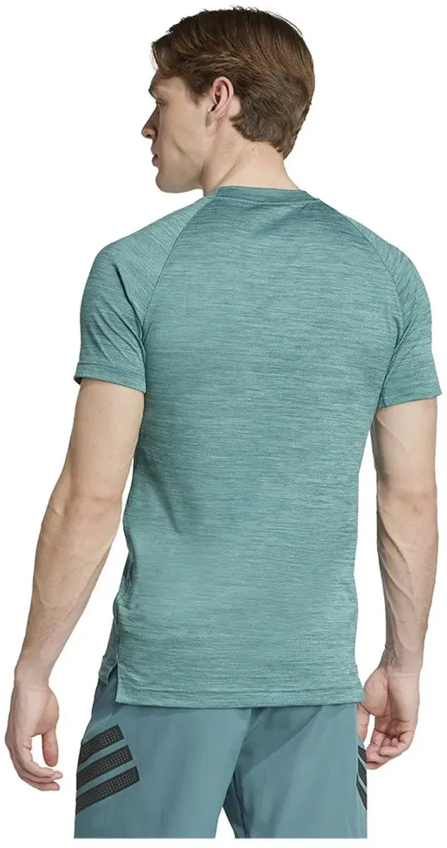 Adidas Gym+ T-shirt Korte Mouwen S - Blauw