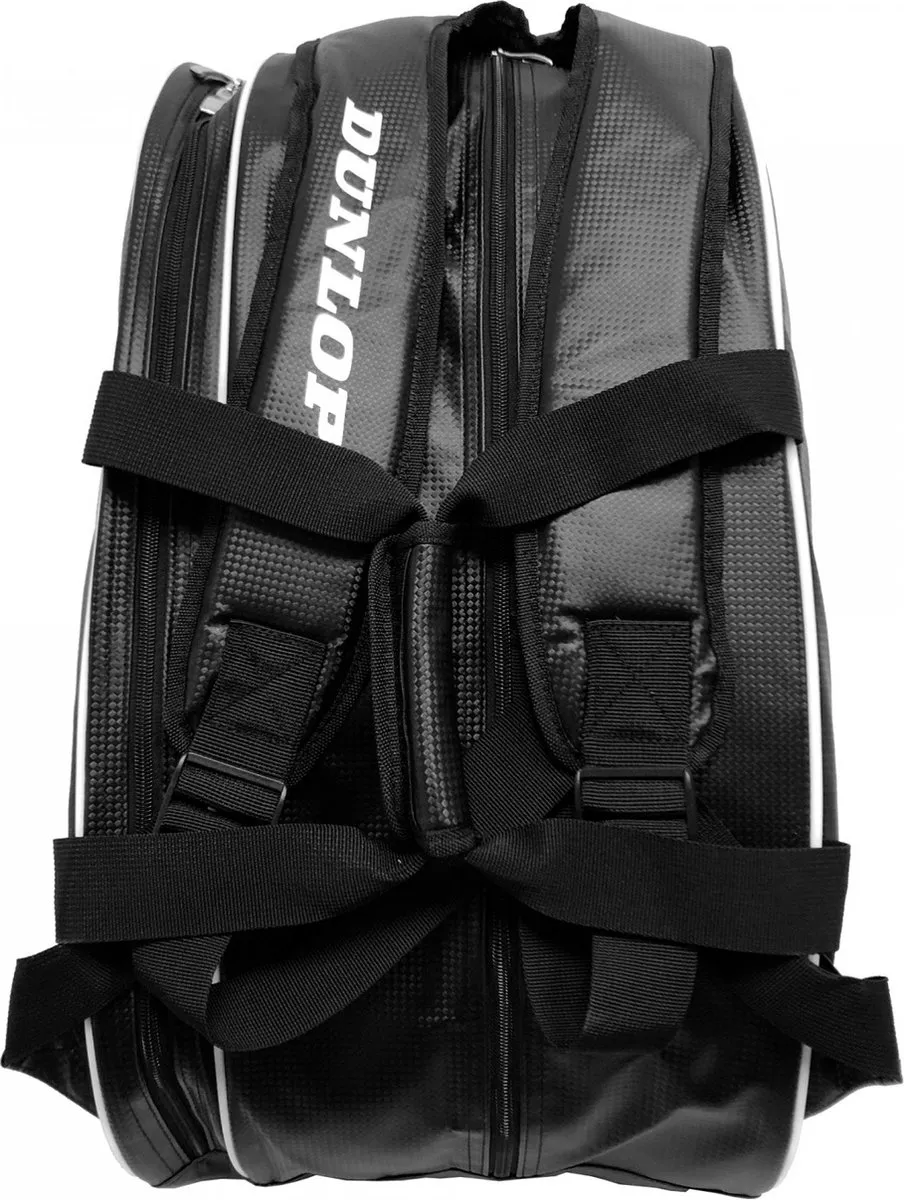 Dunlop Tour Intro Carbon Pro Racketbag - 30L - Zwart