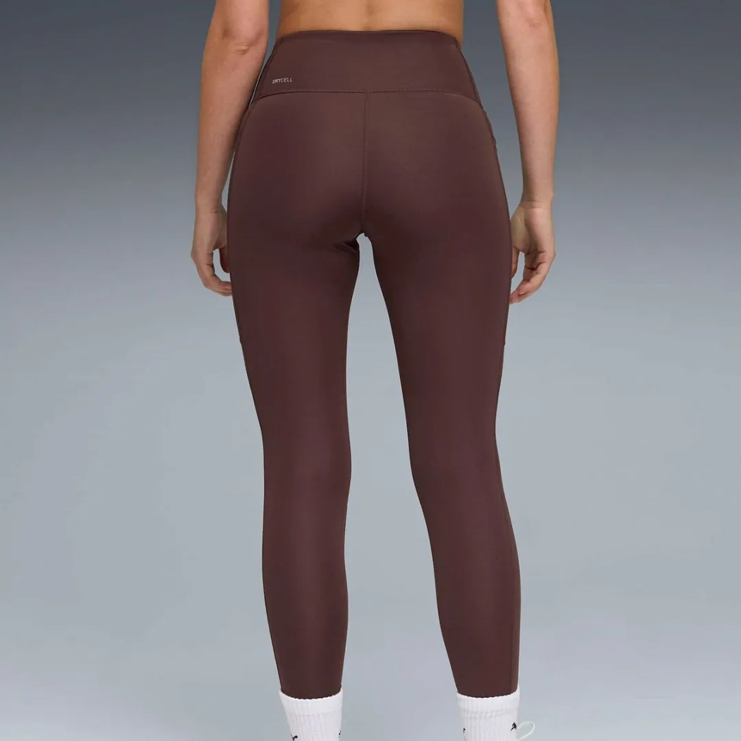 PUMA Tad Essential High Waist 7/8 Tight - XS - Bruin