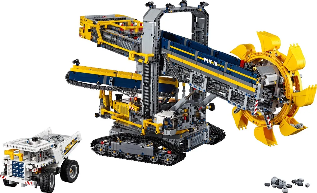 LEGO Technic Emmerwiel Graafmachine 42055 - 3929 Stukken - afbeelding 2 van 6
