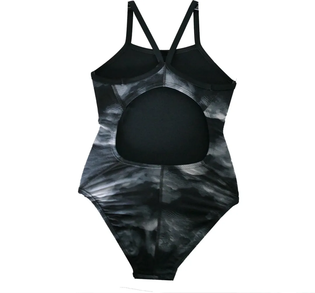 Nike Swim Cumulus Lingerie Tank Zwempak - 34 Black