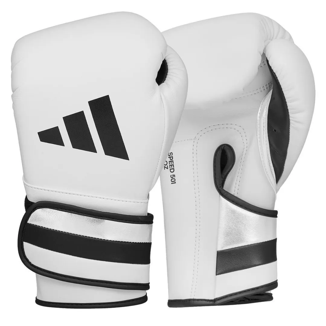 Adidas Speed 501 Bokshandschoenen 16 oz - Wit/Zwart