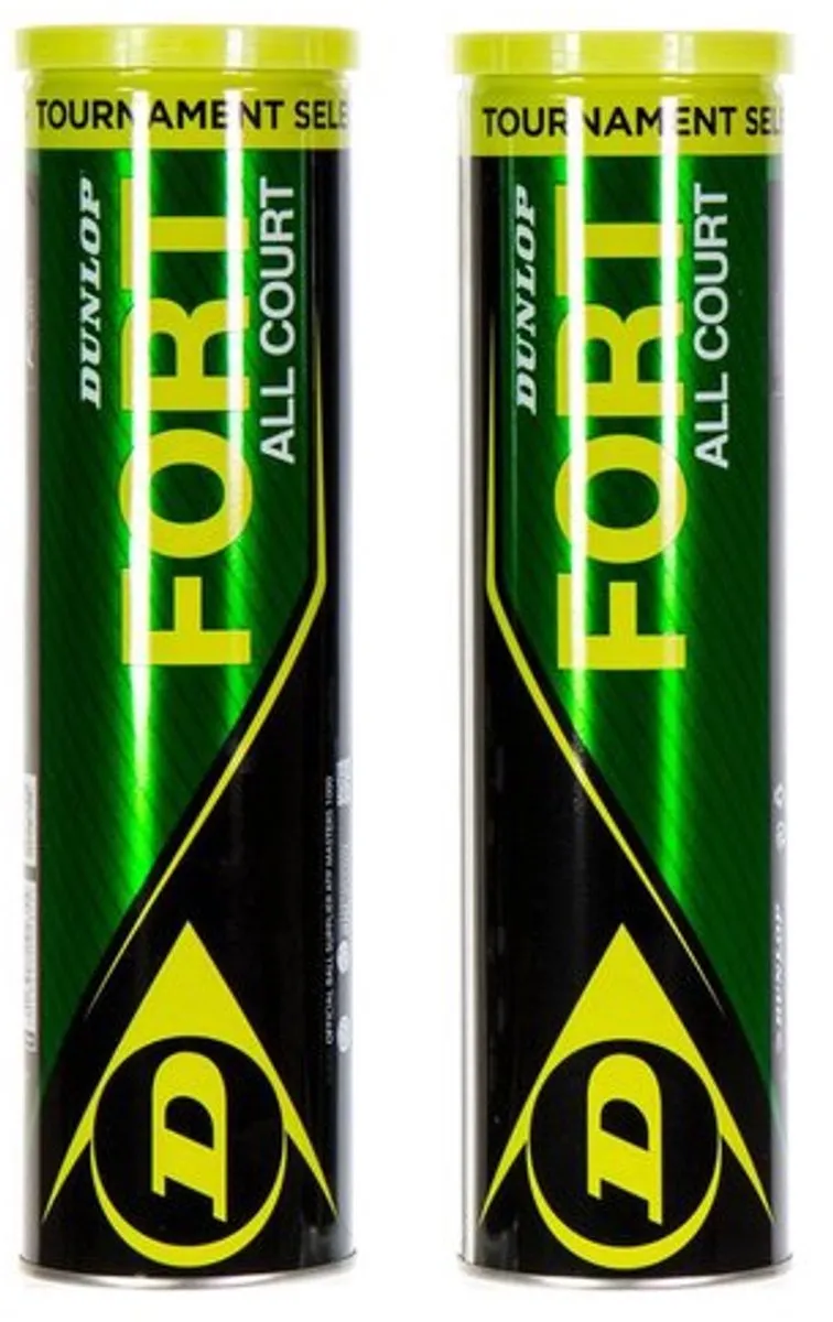 Dunlop Fort 4 All Court Tennisballen - 8 Stuks (2x4)