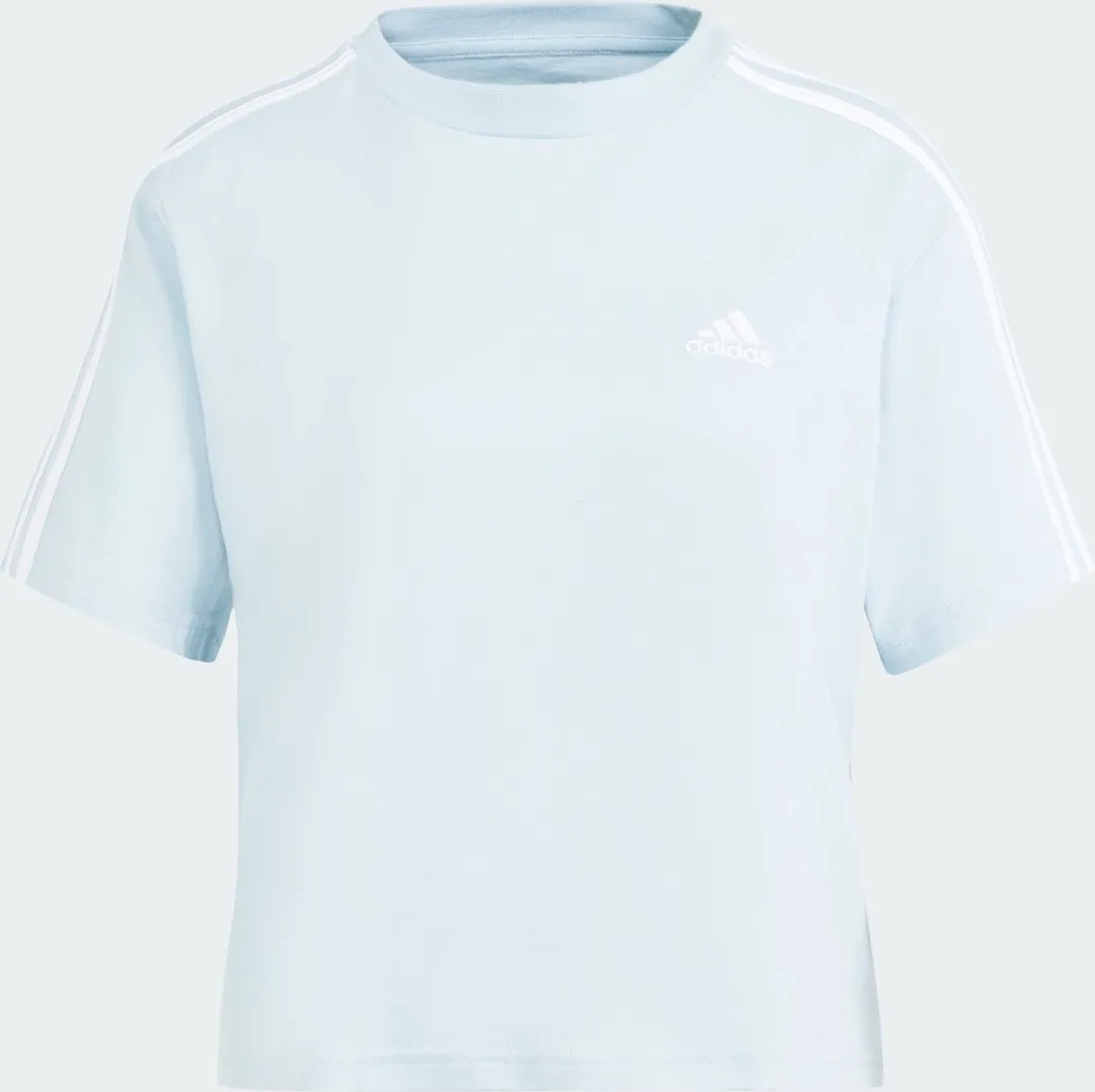 adidas Sportswear Essentials 3-Stripes Croptop - Blauw - L