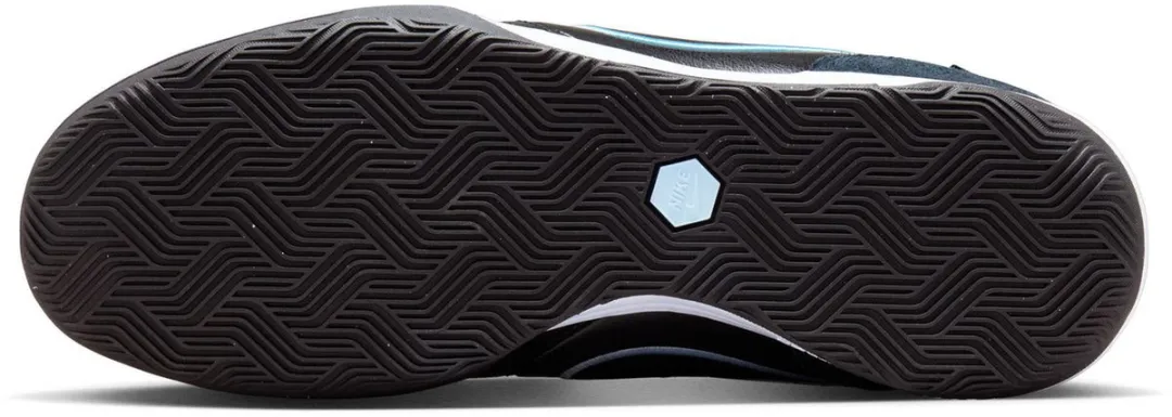 Nike Tiempo Street Gato Indoorschoenen - Zwart/Blauw - Maat 41 - Heren