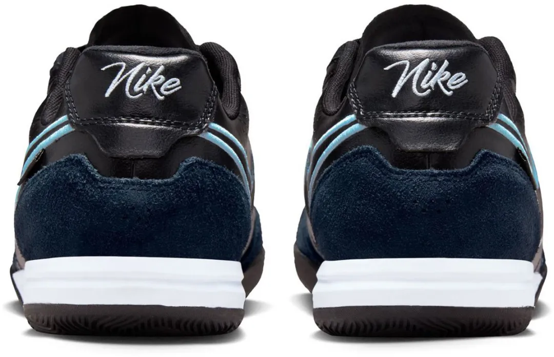 Nike Tiempo Street Gato Indoorschoenen - Zwart/Blauw - Maat 41 - Heren