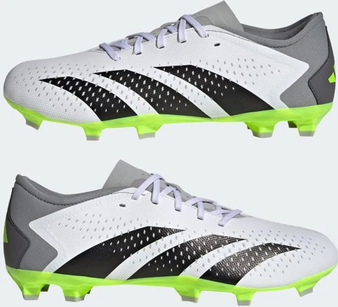 adidas Performance Predator Accurality.3 FG Voetbalschoenen 46 - Wit