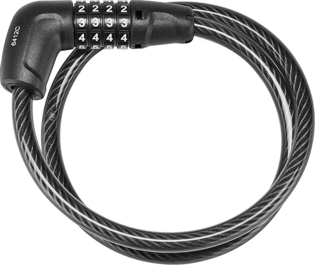 ABUS Tresor 6412C Kabelslot 85cm - Cijferslot - Zwart - afbeelding 6 van 6