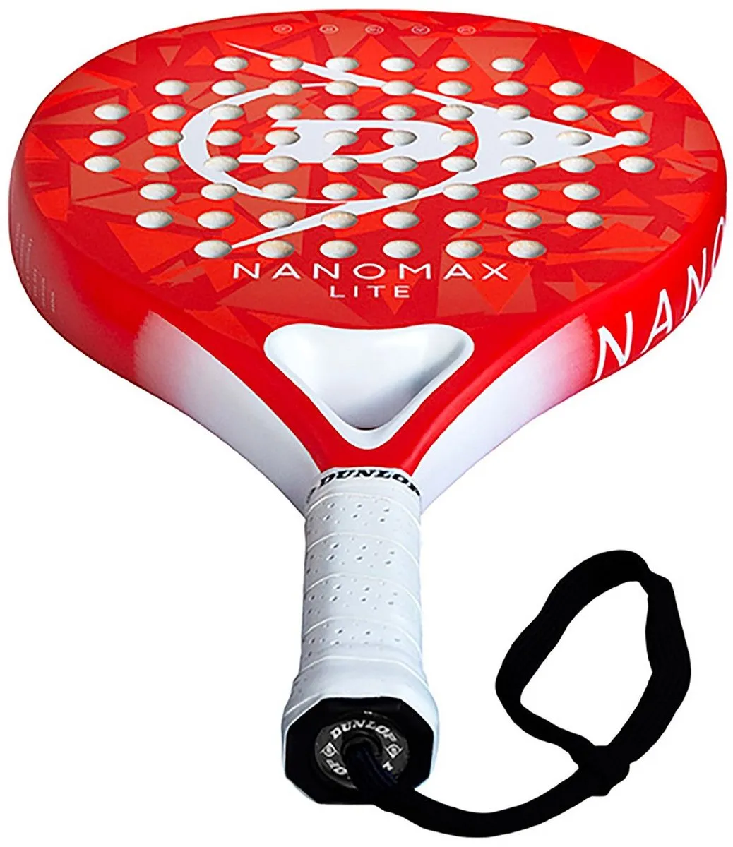 Dunlop Nanomax Lite Tennisracket - L0 - Oranje Rood