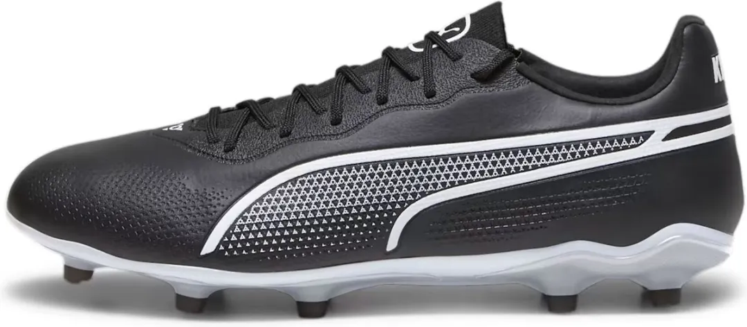 PUMA King Pro FG/AG Voetbalschoenen 45 - Zwart