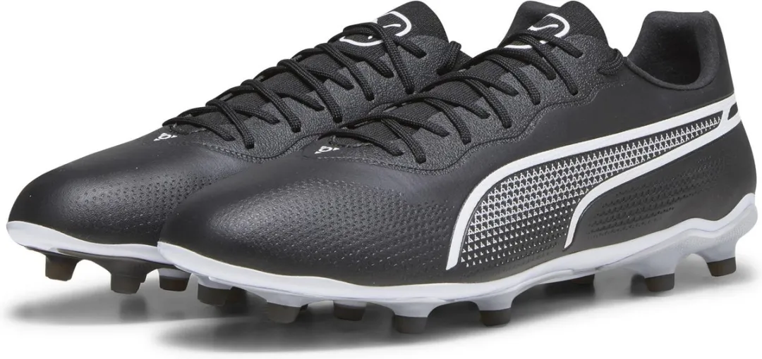 PUMA King Pro FG/AG Voetbalschoenen 45 - Zwart