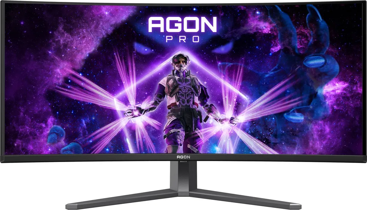 AOC AGON PRO AG346UCD - Ultrawide Curved OLED Gaming Monitor - HDR400 - 175hz - 34 inch