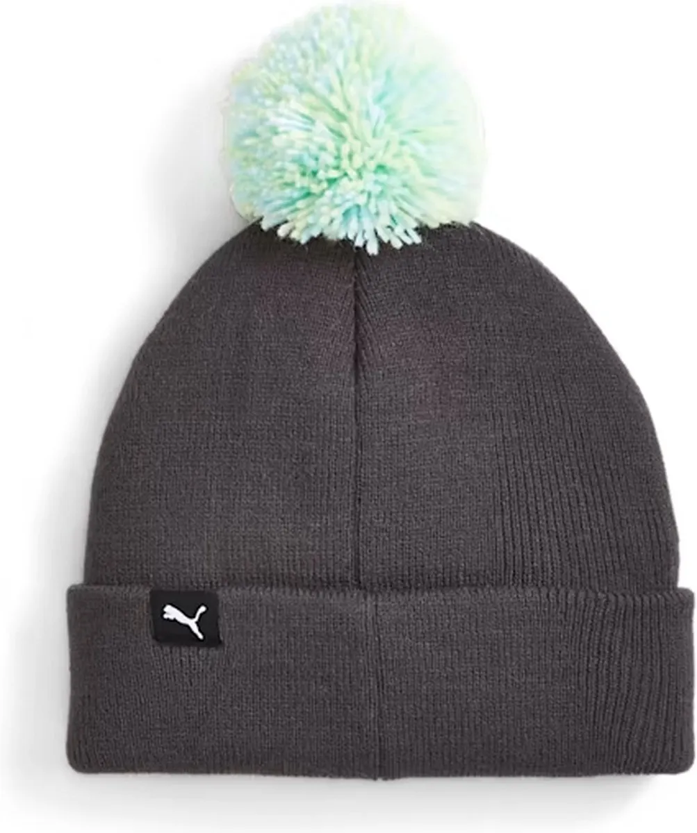 PUMA Kids Muts met Pompon - One Size - Zwart